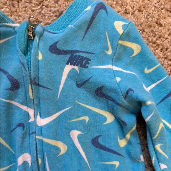 Baby Boys Nike Swooshfetti Sleep & Play Coverall - Picture 4 of 6